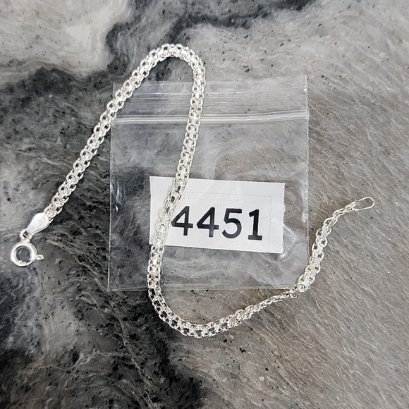 8" 925 Italy Sterling Bracelet - Picture 11 of 16